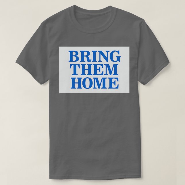 Camiseta Traerlos a casa (Diseño del anverso)