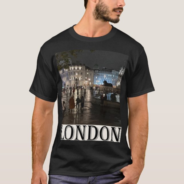 Camiseta Trafalgar Square, Londres. (Anverso)