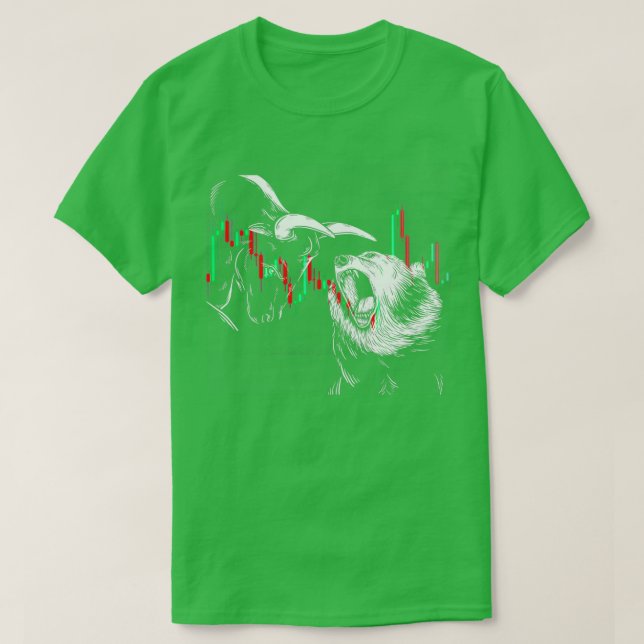 Camiseta Tráfico Bullish vs Bearish (Diseño del anverso)
