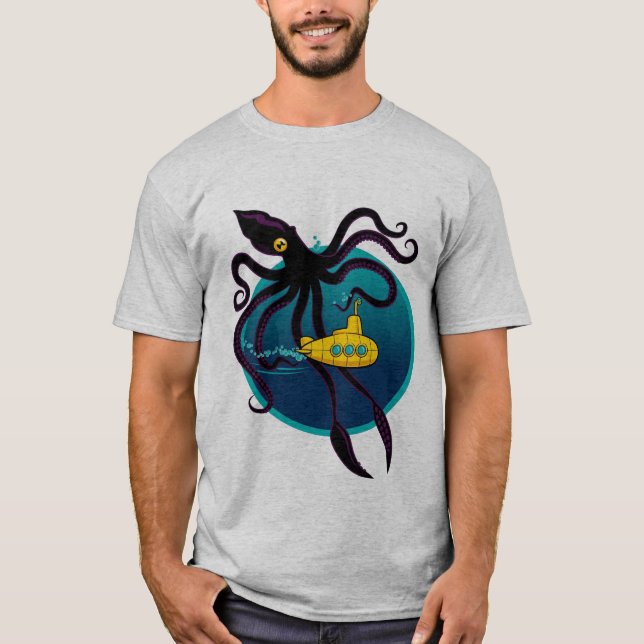 Camiseta Tráfico de mar profundo (Anverso)
