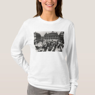 Camiseta Tráfico delante del teatro de la ópera de París