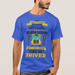 Camiseta Tráfico Paro Tráfico Tránsito Ferroviario Cruzar A