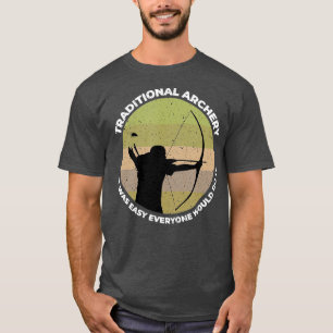 Camiseta Tráfico tradicional de arcos de vintage se inclina