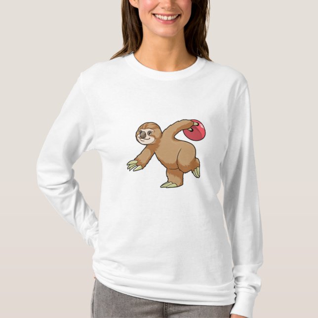 Camiseta Tragamonedas en boliche con boliche (Anverso)