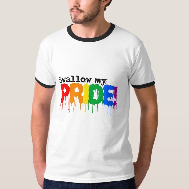 Camiseta Tragarme mi orgullo (Anverso)