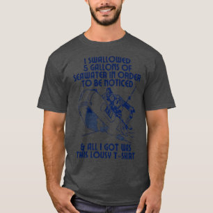 Camiseta Tragé 5 galones de diseño de memorias de agua mari