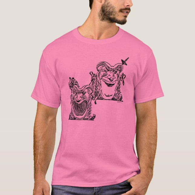 Camiseta Tragedia de la comedia (Anverso)