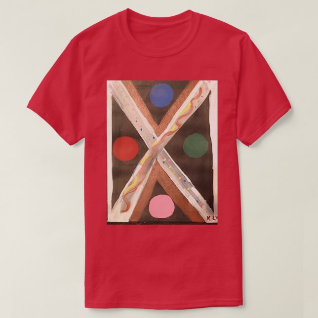 Camiseta Tragedia de la travesía ferroviaria (Diseño del anverso)