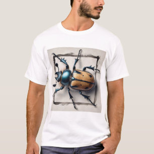 Camiseta Tragosoma beetle dorsal view 220824IREF225 - Water