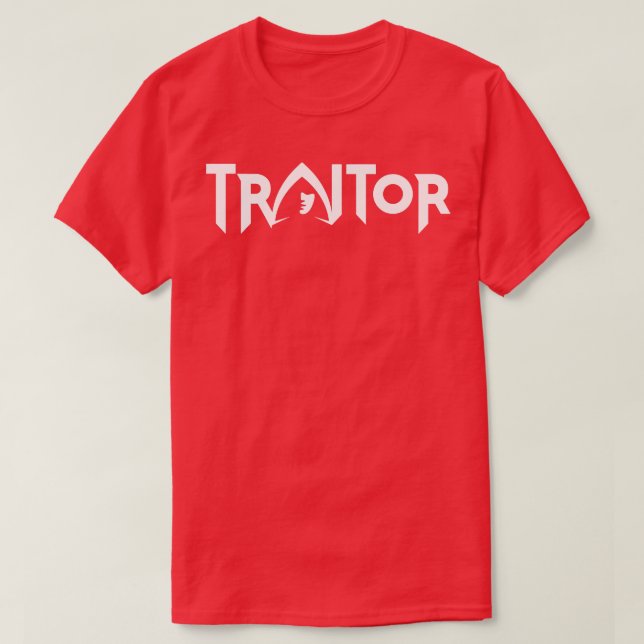 Camiseta Traidor (Diseño del anverso)