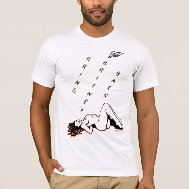 Camiseta Traiga Britney detrás (Anverso)