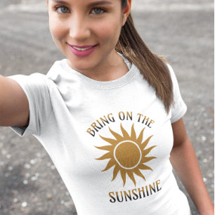Camiseta Traiga el Sol Dorado