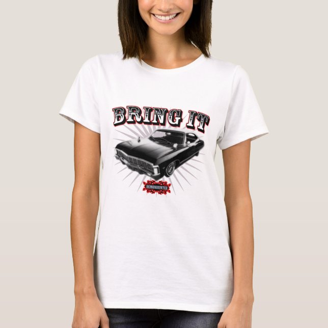 Camiseta ¡Tráigalo! (Anverso)