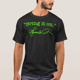 Camiseta Tráigalo con la firma verde de barril de Kamala TS