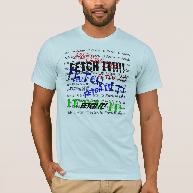 Camiseta Tráigalo humano (Anverso)