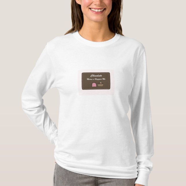 Camiseta Traigan El Chocolate (Anverso)