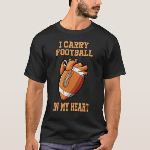 Camiseta Traigo Fútbol En Mi Fútbol De Corazón