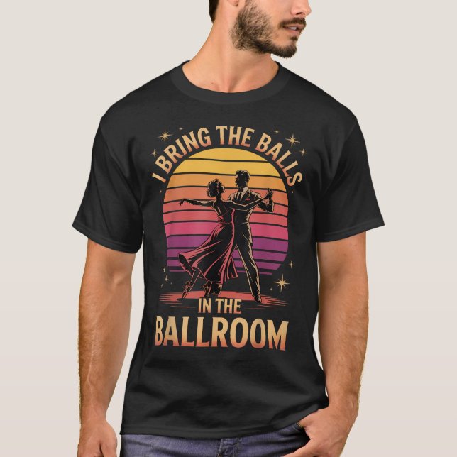 Camiseta Traigo Las Bolas En El (Anverso)