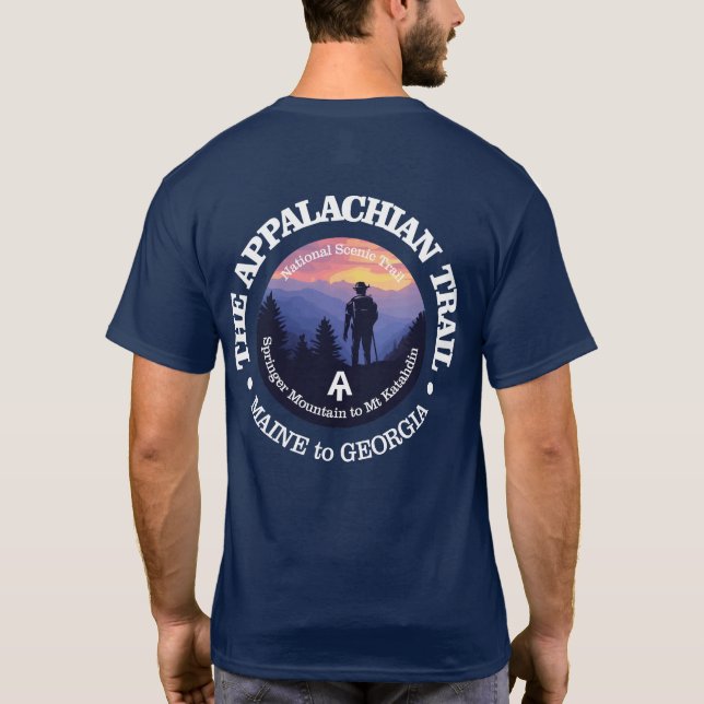 Camiseta Trail appalachiano (rd2) (Reverso)
