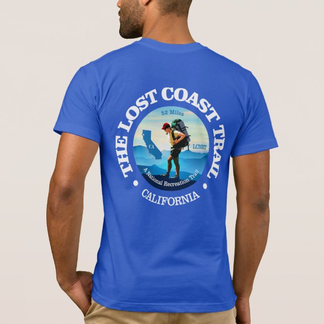 Camiseta Trail costero perdido (C) (Reverso)