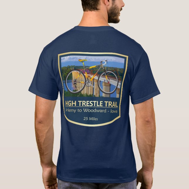 Camiseta Trail de alta presión (bicicleta2) (Reverso)