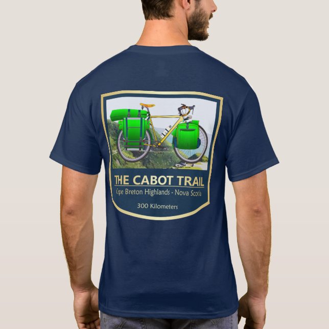 Camiseta Trail de Cabot (bici2) (Reverso)