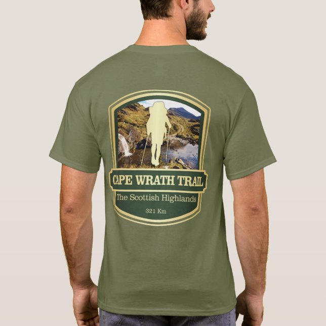 Camiseta Trail de la ira del Cabo (B) (Reverso)