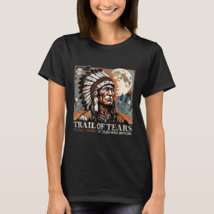 Camiseta Trail De Lágrimas Memorial Nativo Estadounidense