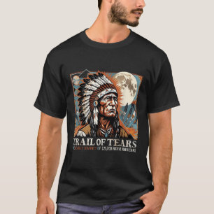 Camiseta Trail De Lágrimas Memorial Nativo Estadounidense