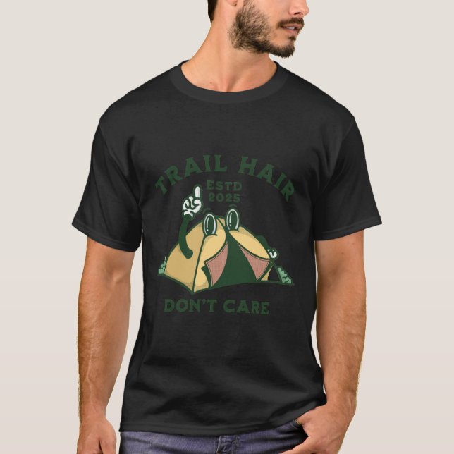 Camiseta Trail Hair, no te importa (Anverso)