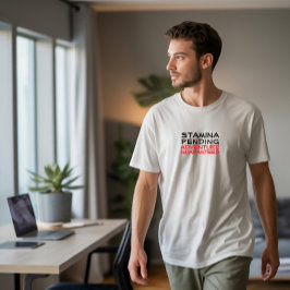 Camiseta Trail Hiking camping humor black red