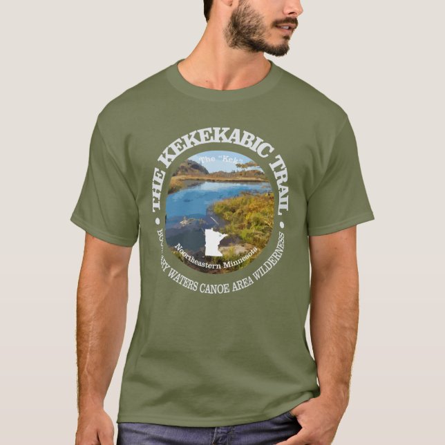 Camiseta Trail Kekekabic (Anverso)