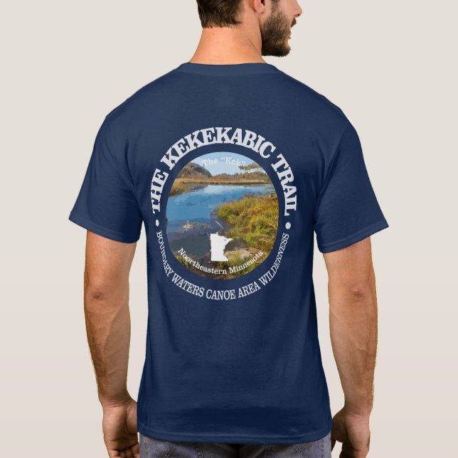 Camiseta Trail Kekekabic (Reverso)