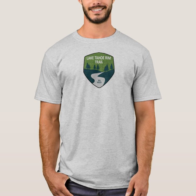 Camiseta Trail Lake Tahoe Rim (Anverso)