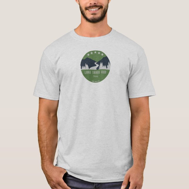 Camiseta Trail Lake Tahoe Rim (Anverso)