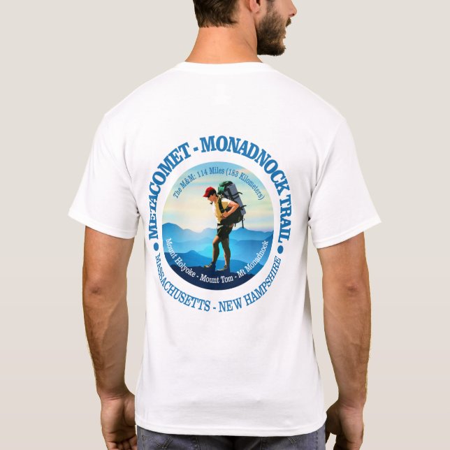 Camiseta Trail Metacomet-Monadnock (Hiker C) (Reverso)