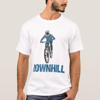Trail Mountain Biker Downhill