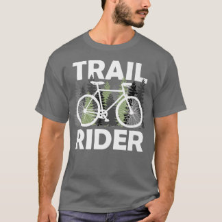 Camiseta Trail Rider Mountain Bike Riding Biker Bicylce Cyc