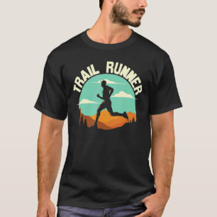 Camiseta Trail Runner Retro Running Fitness