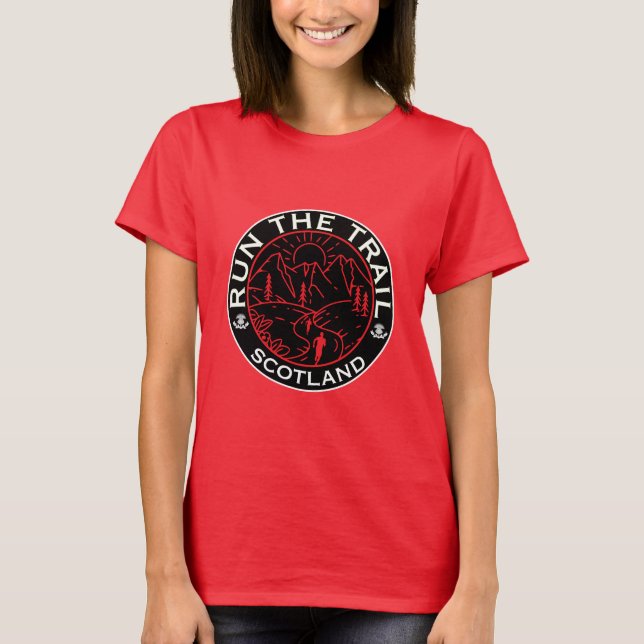 Camiseta Trail Running Scotland (Anverso)