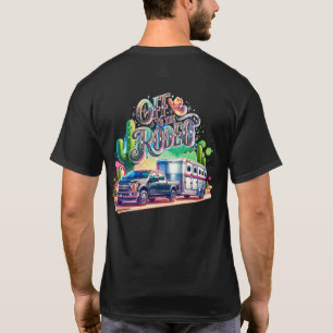 Camiseta Trailer De Camiones Occidentales Hacia El Rodeo