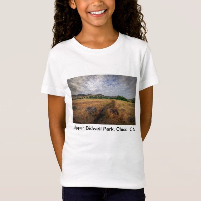 Camiseta Trailhead, Upper Bidwell Park, Chico, Ca (Anverso)