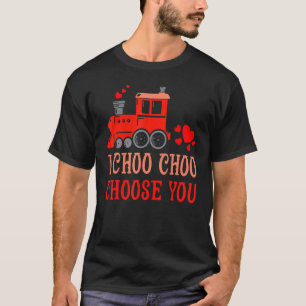 Camiseta Train I Choo Choo Choose You Día de San Valentín T