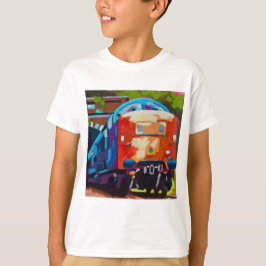 Camiseta Train Painting - Gift for Train Enthusiasts