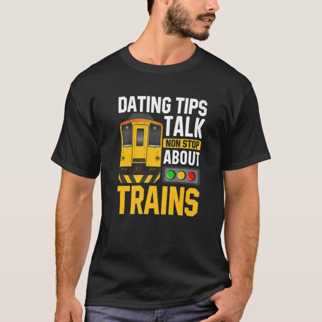 Camiseta Train Station  Graphic Saying With Train  10 (Anverso)
