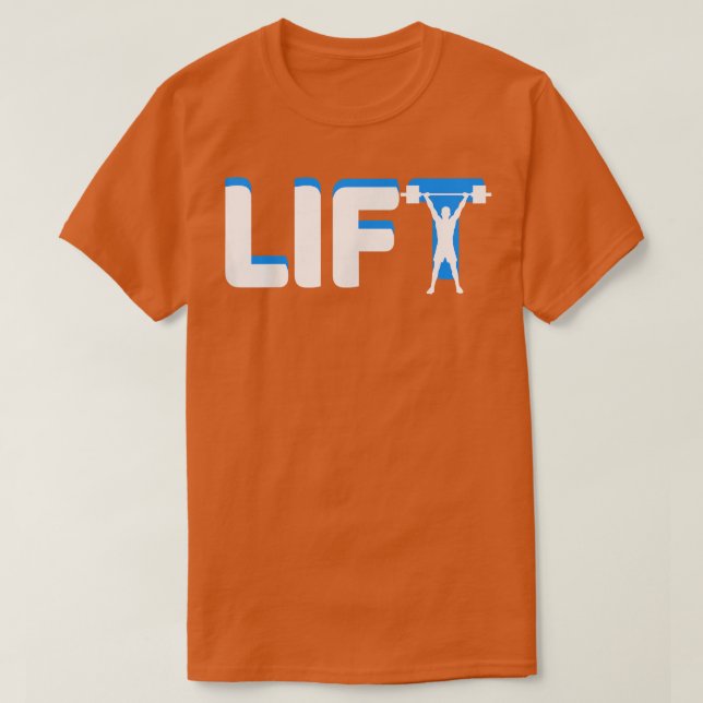 Camiseta Traini de aptitud para dumbbell para el levantamie (Diseño del anverso)