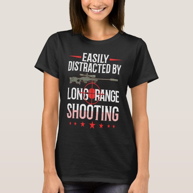Camiseta Traini de tiro de largo alcance para principiantes (Anverso)