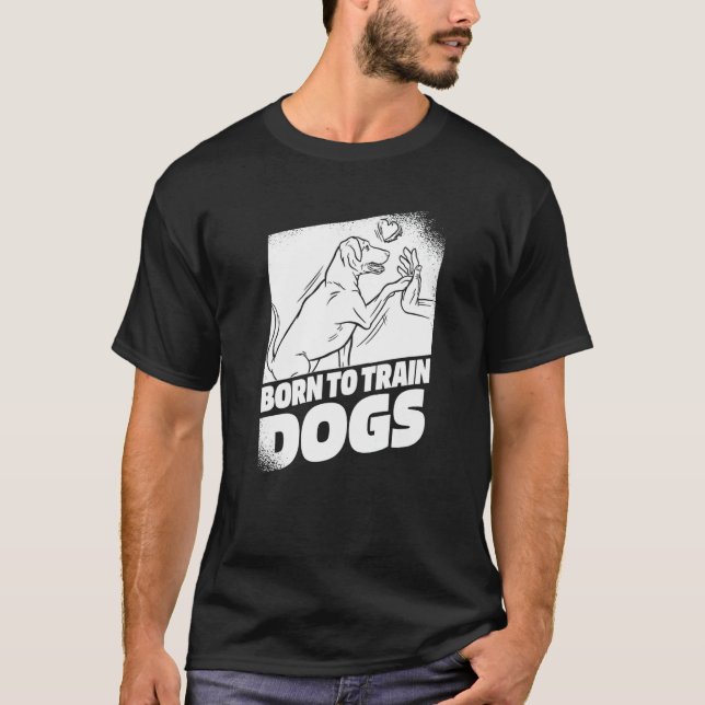 Camiseta Training High Five Animal Behaviorist  Dog Trainer (Anverso)