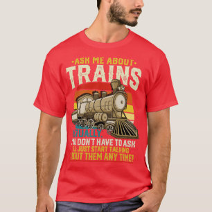 Camiseta Trains Trainspotter