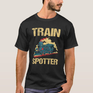Camiseta Trainspotter Trainspotting Steam Locomotor